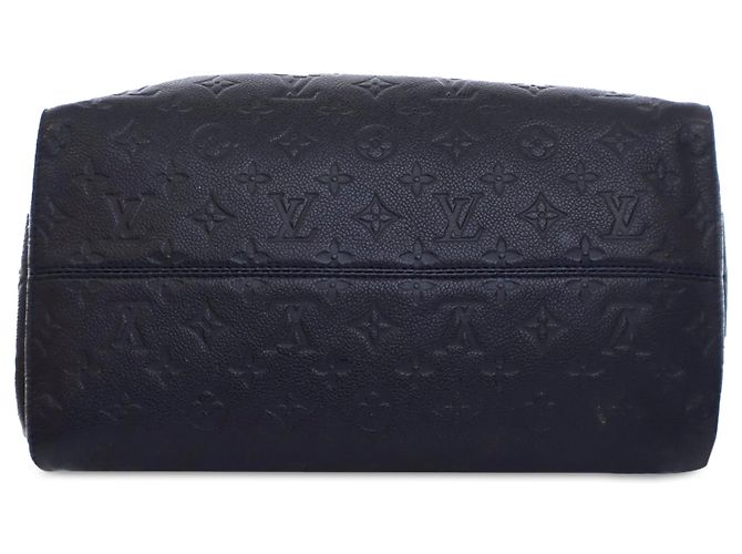 Louis Vuitton Monogram Empreinte Lumineuse PM Blu Blu navy - vista 4