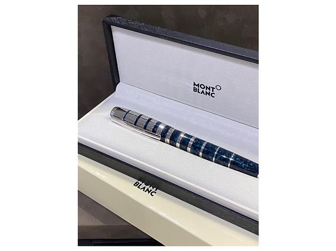 Montblanc Writers Edition George Bernard Shaw Penna M Metallico - vista 6
