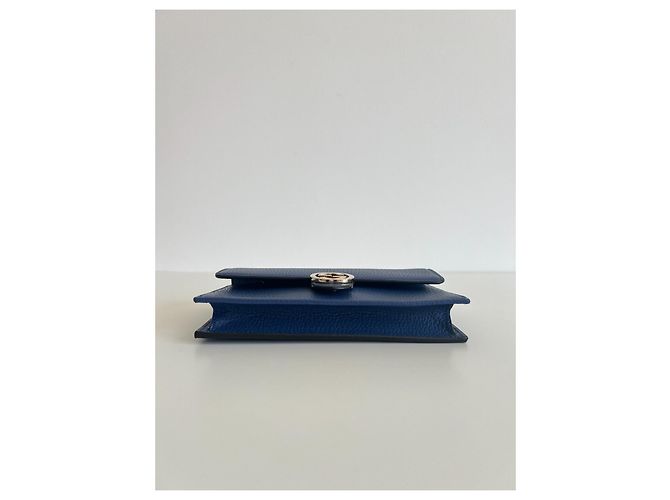 Borsa Gucci intrecciata Blu - vista 5