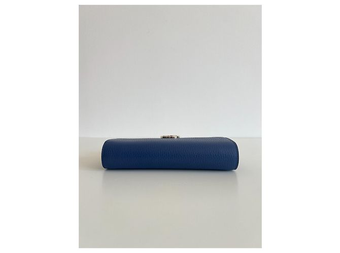 Borsa Gucci intrecciata Blu - vista 6
