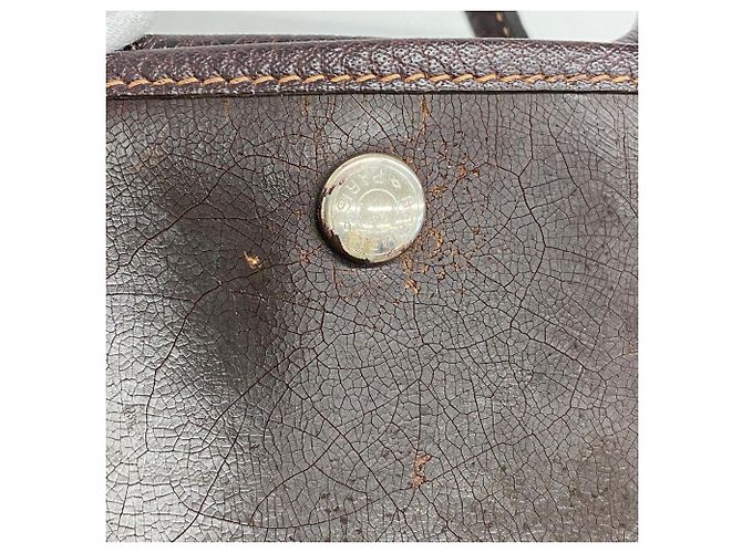Hermès Borsa Tote Hermes Garden PM Amazonia Marrone Scuro - vista 10