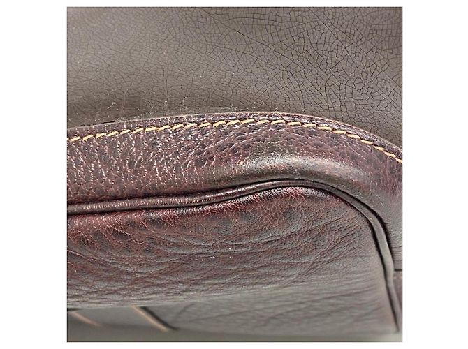 Hermès Borsa Tote Hermes Garden PM Amazonia Marrone Scuro - vista 7