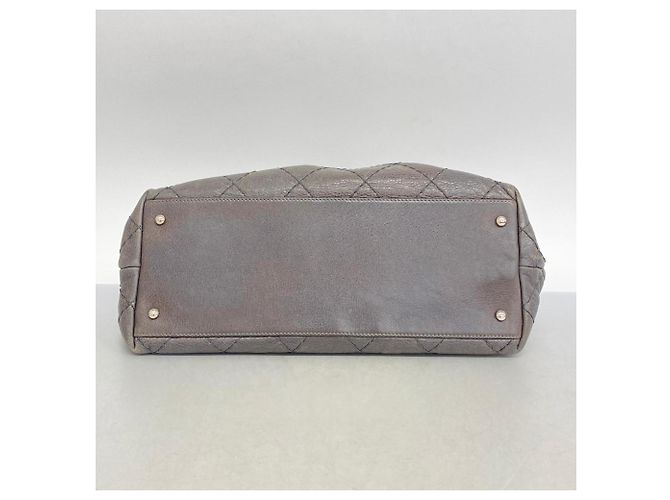 Chanel braune Leder-Tote - Ansicht 3