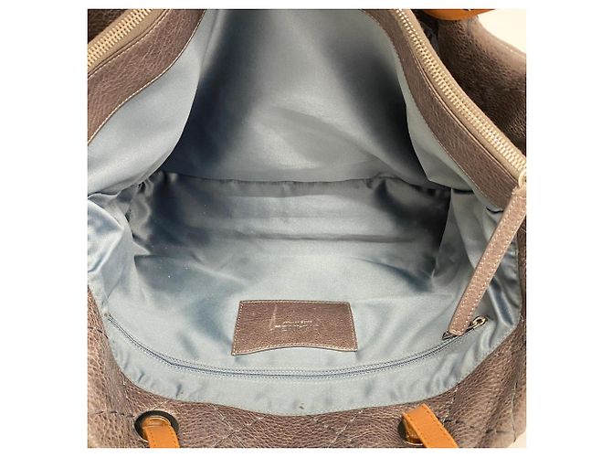 Chanel braune Leder-Tote - Ansicht 4