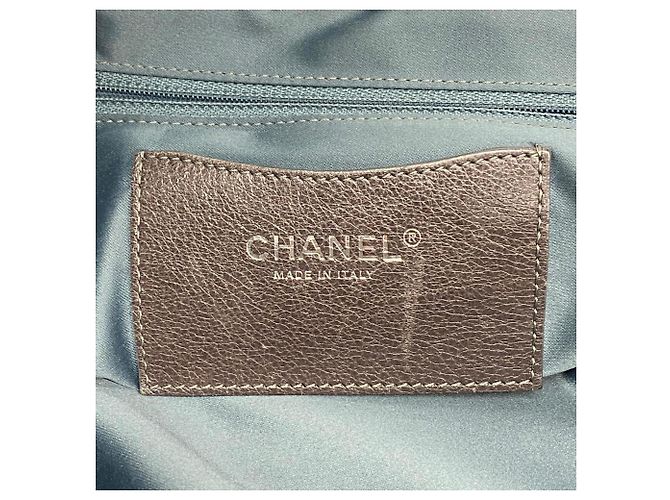 Chanel braune Leder-Tote - Ansicht 5