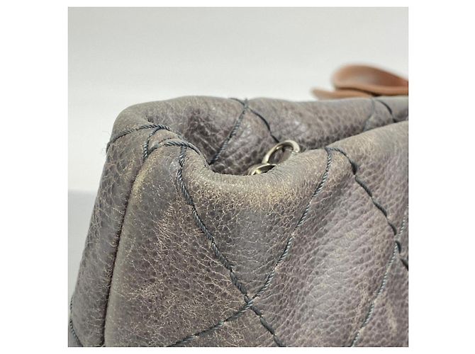 Chanel braune Leder-Tote - Ansicht 8