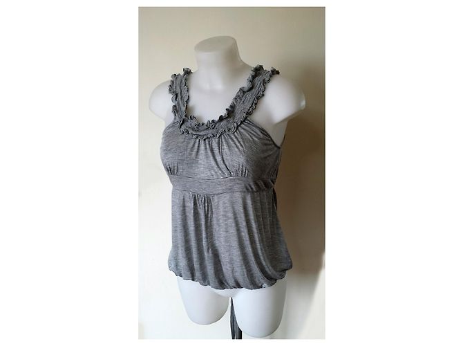 Top Twin Set Simona Barbieri Gris Modal - vista 2