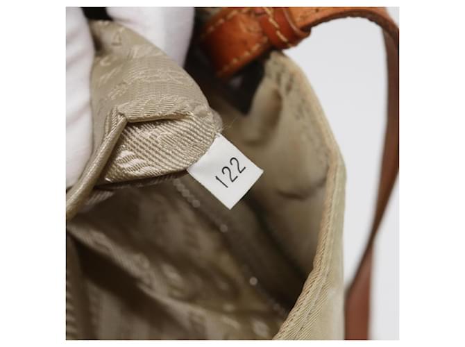 PRADA Tote Bag Nylon Weiß Auth 83952 - Ansicht 21