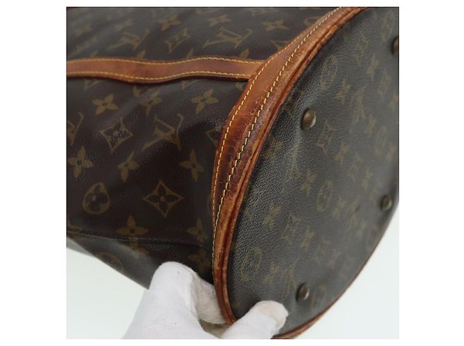LOUIS VUITTON Borsa a spalla Monogram Bucket GM M42236 LV Auth 79920 Monogramma - vista 10