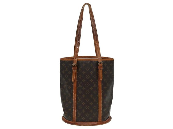 LOUIS VUITTON Borsa a spalla Monogram Bucket GM M42236 LV Auth 79920 Monogramma - vista 13