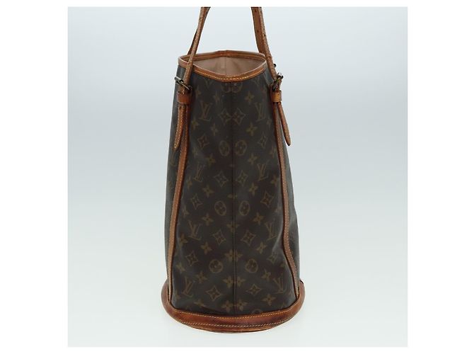 LOUIS VUITTON Borsa a spalla Monogram Bucket GM M42236 LV Auth 79920 Monogramma - vista 3