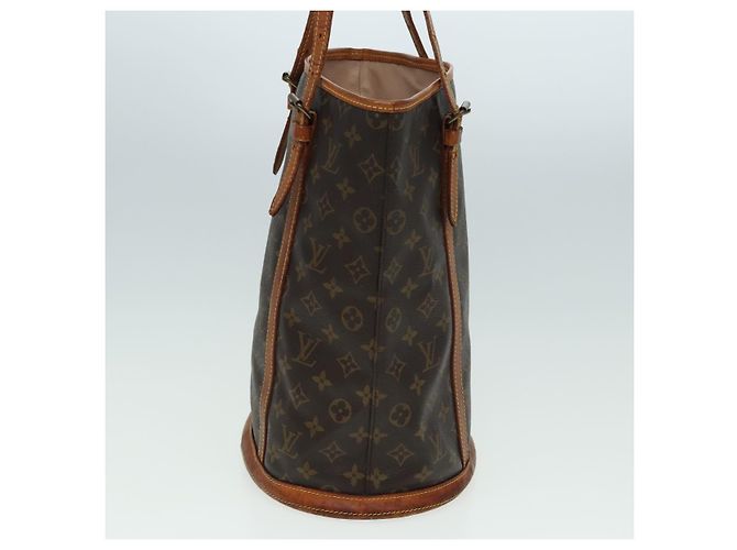 LOUIS VUITTON Borsa a spalla Monogram Bucket GM M42236 LV Auth 79920 Monogramma - vista 4