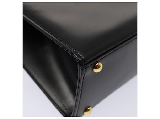 Borsa a mano GIVENCHY in pelle nera Auth am6590 Nero - vista 11