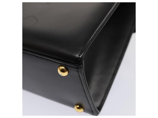 Borsa a mano GIVENCHY in pelle nera Auth am6590 Nero - vista 12