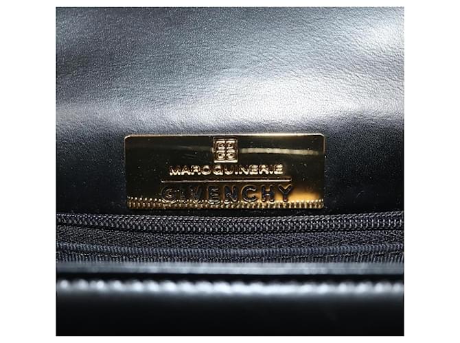 Borsa a mano GIVENCHY in pelle nera Auth am6590 Nero - vista 15