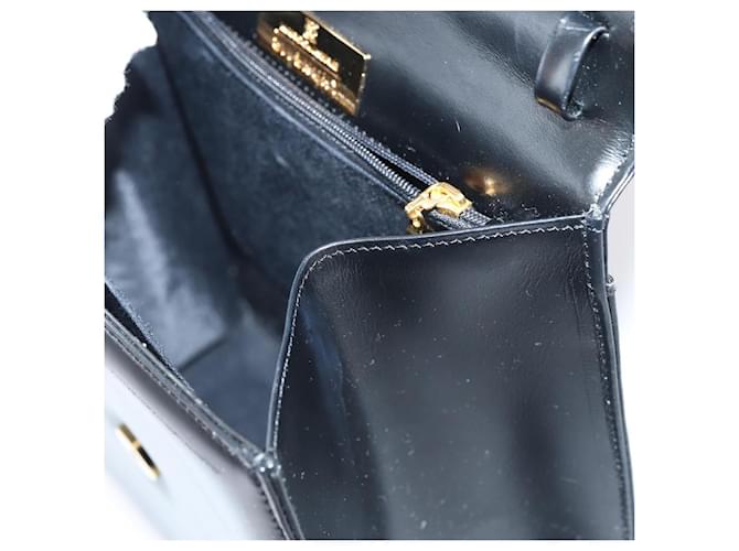 Borsa a mano GIVENCHY in pelle nera Auth am6590 Nero - vista 16
