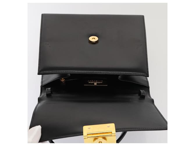 Borsa a mano GIVENCHY in pelle nera Auth am6590 Nero - vista 21