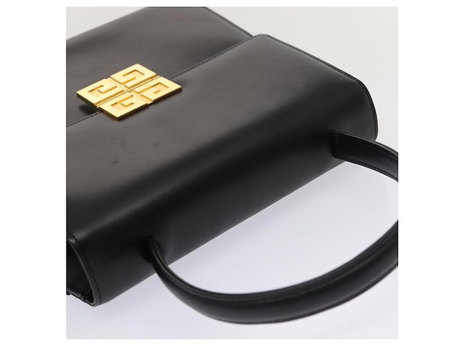 Borsa a mano GIVENCHY in pelle nera Auth am6590 Nero - vista 6