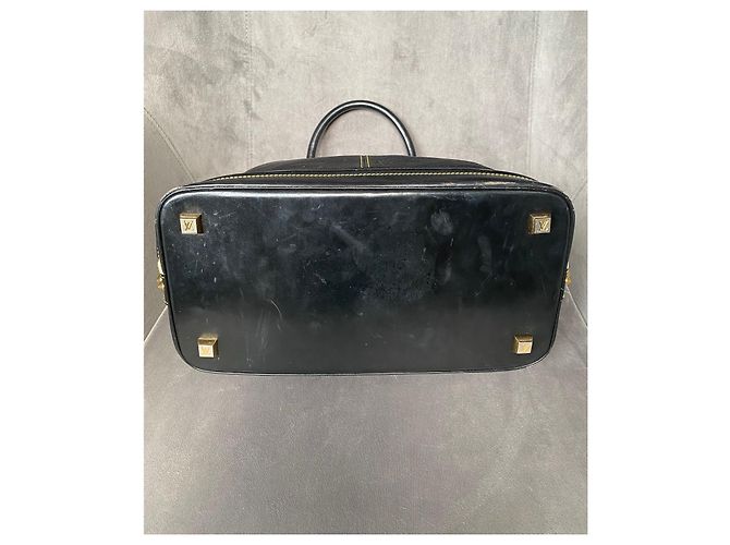 Borsa Louis Vuitton Lockit Suhali in pelle nera Nero - vista 11