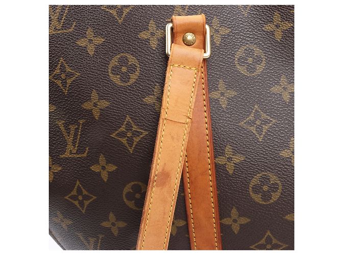 Borsa a spalla classica Babylone in tela Monogram Louis Vuitton M51102 Marrone - vista 11