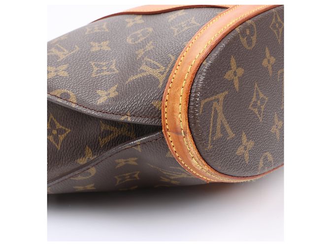 Borsa a spalla classica Babylone in tela Monogram Louis Vuitton M51102 Marrone - vista 15
