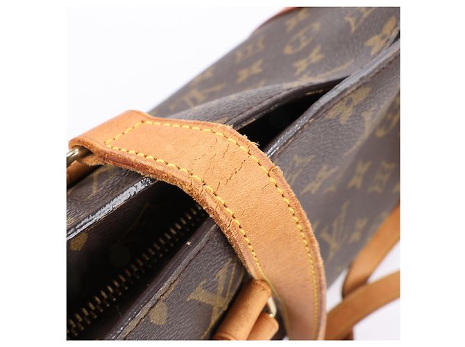 Borsa a spalla classica Babylone in tela Monogram Louis Vuitton M51102 Marrone - vista 17