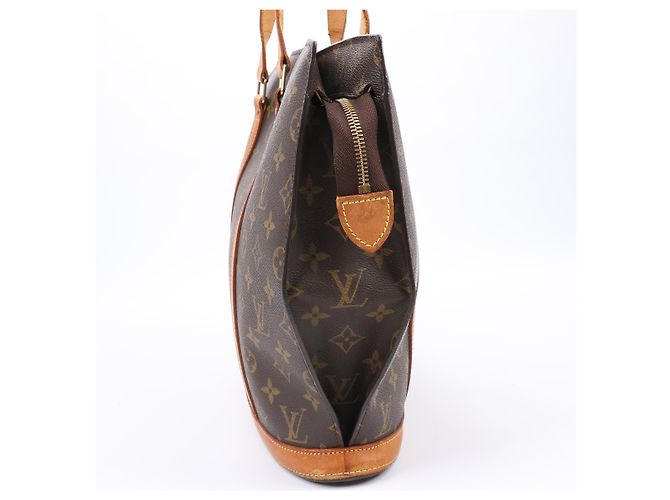 Borsa a spalla classica Babylone in tela Monogram Louis Vuitton M51102 Marrone - vista 6