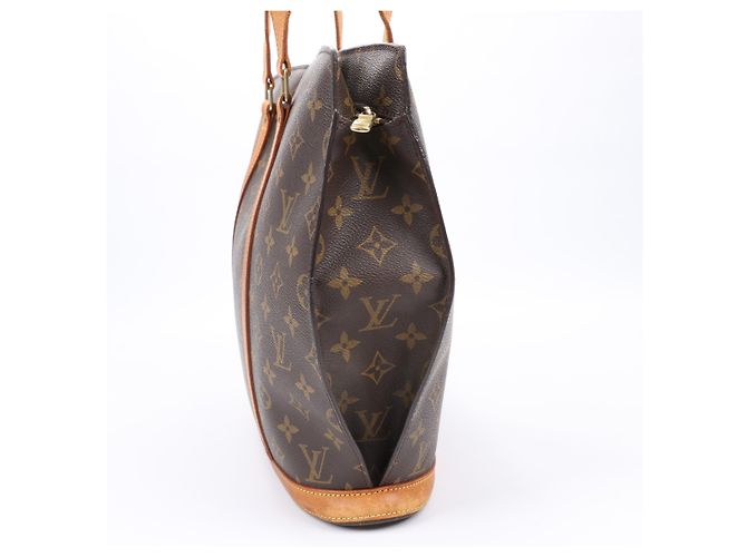 Borsa a spalla classica Babylone in tela Monogram Louis Vuitton M51102 Marrone - vista 7