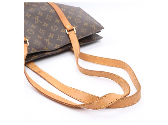 Borsa a spalla classica Babylone in tela Monogram Louis Vuitton M51102 Marrone - vista 9