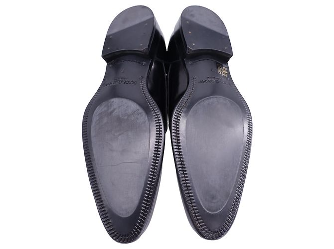 Scarpe Derby Classiche Dolce & Gabbana in pelle di vitello nera - vista 5