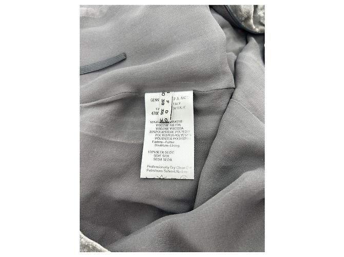 GENNY Faldas T.FR 38 Viscosa Gris - vista 6