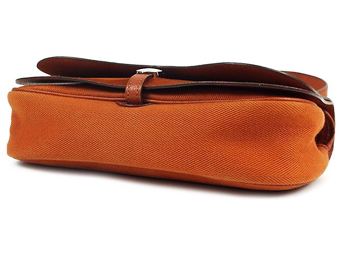 Borsa Colorado PM in Tela Vache Liege Marrone Hermès - vista 3