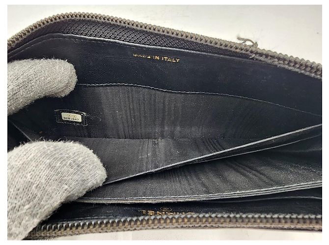 Cartera Larga de Caviar Chanel Negro - vista 14