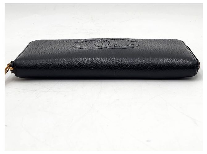 Cartera Larga de Caviar Chanel Negro - vista 5