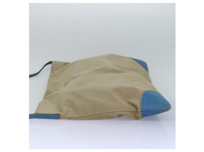 Borsa a Spalla PRADA in Tela Beige Auth ac3161 - vista 3