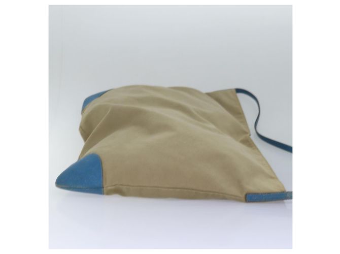 Borsa a Spalla PRADA in Tela Beige Auth ac3161 - vista 4