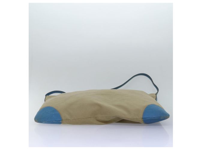 Borsa a Spalla PRADA in Tela Beige Auth ac3161 - vista 5