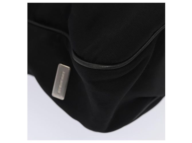 Borsa a mano in pelle nylon Burberry Nova Check 2 vie nera Auth bs16211 Nero - vista 10