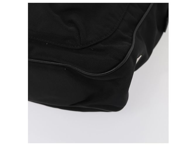Borsa a mano in pelle nylon Burberry Nova Check 2 vie nera Auth bs16211 Nero - vista 15
