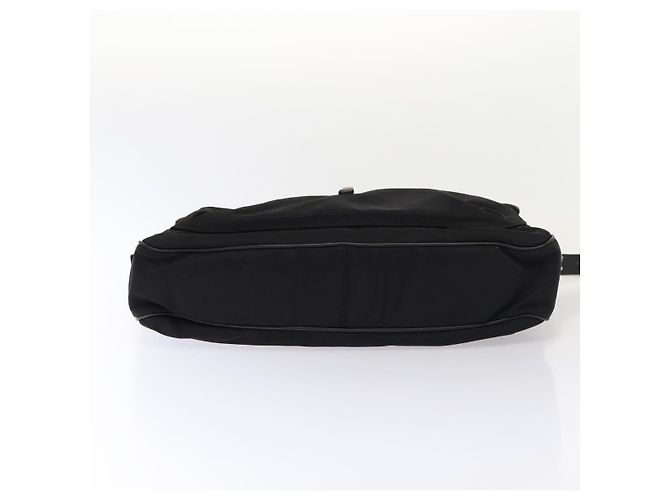 Borsa a mano in pelle nylon Burberry Nova Check 2 vie nera Auth bs16211 Nero - vista 5