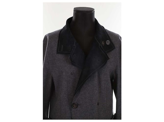 Lanvin Jaqueta de camurça azul - vista 6