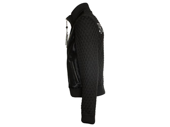 Ponyskin-Jacke Philipp Plein Schwarz - Ansicht 2