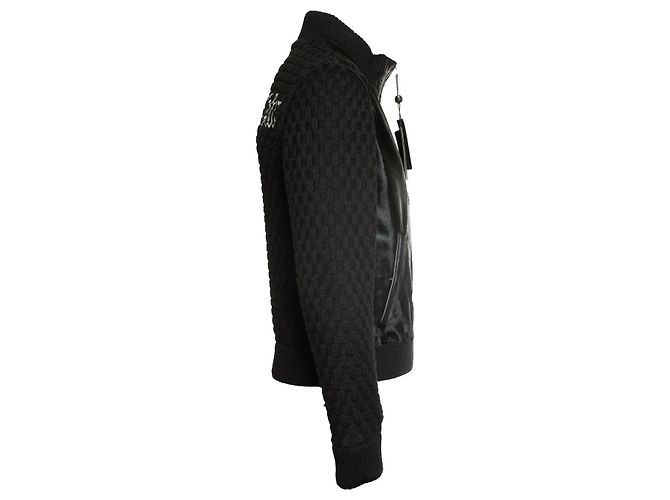 Ponyskin-Jacke Philipp Plein Schwarz - Ansicht 4