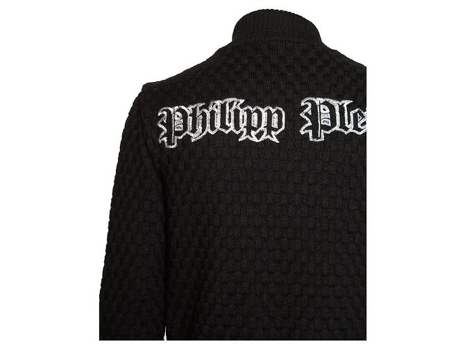 Ponyskin-Jacke Philipp Plein Schwarz - Ansicht 7