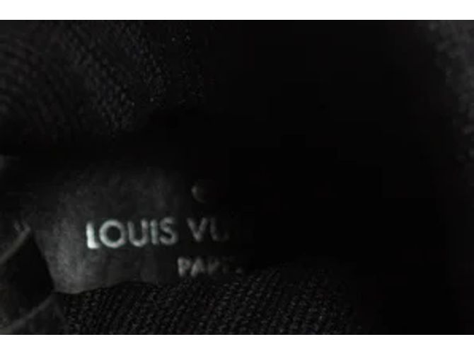 Stivali in tessuto nero Silhouette Louis Vuitton - vista 8