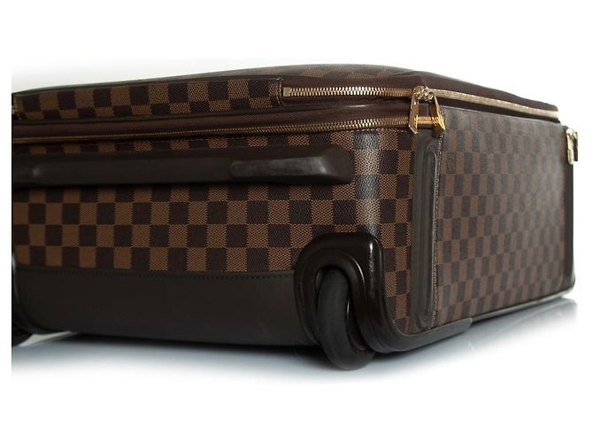 Louis Vuitton, Damier ebano pegase 55 Marrone - vista 7