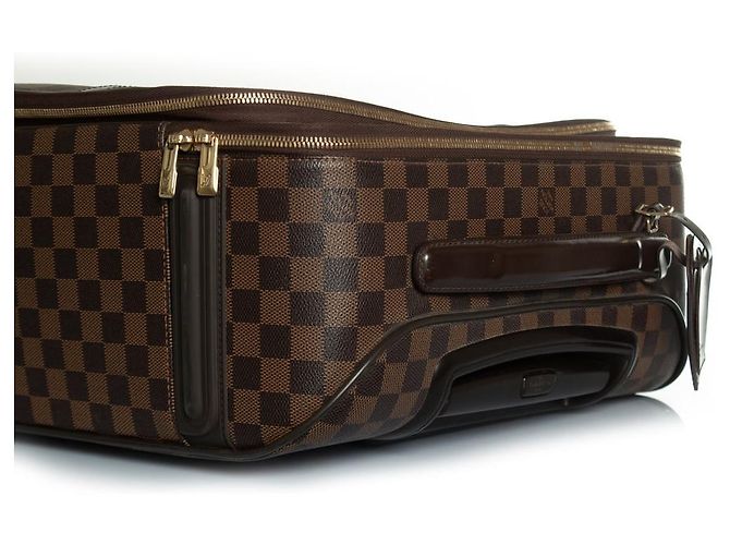 Louis Vuitton, Damier ebano pegase 55 Marrone - vista 8