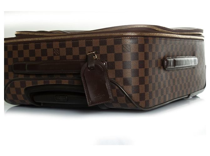Louis Vuitton, Damier ebano pegase 55 Marrone - vista 9
