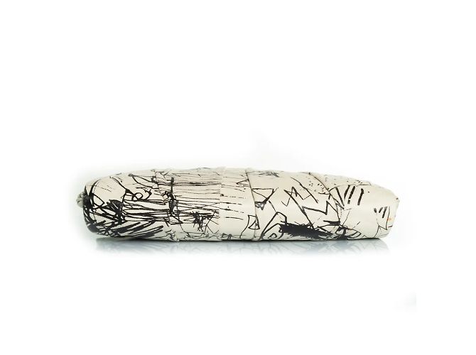 Clutch nero e bianco Giuseppe Zanotti - vista 7