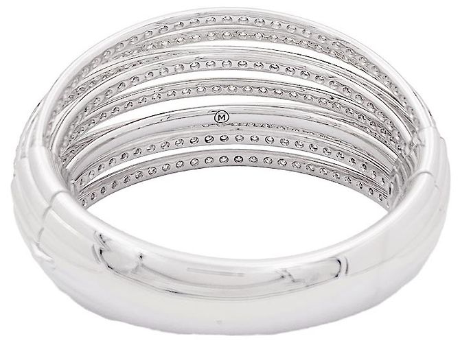 Bracciale De Grisogono, 'Allegra', oro bianco, diamanti. - vista 2